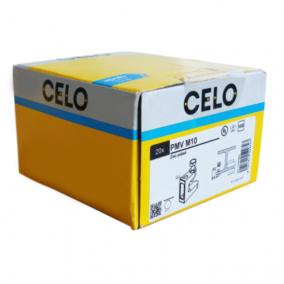 zacisk żeliwny PMV z gwintem M10 /opk=20szt./ 910PMV CELO (910PMV)